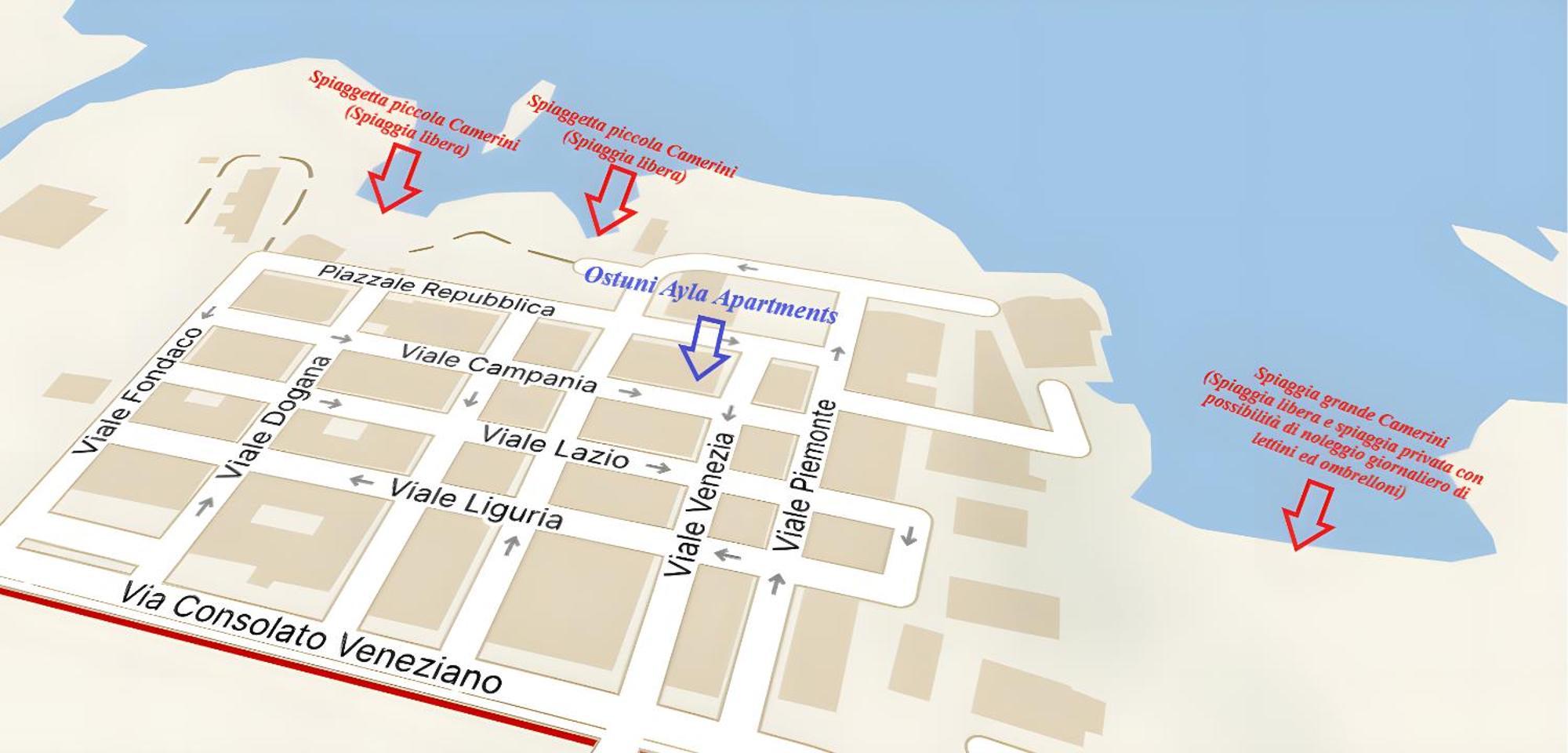 Ostuni Ayla Apartments Виланова ди Остуни Екстериор снимка